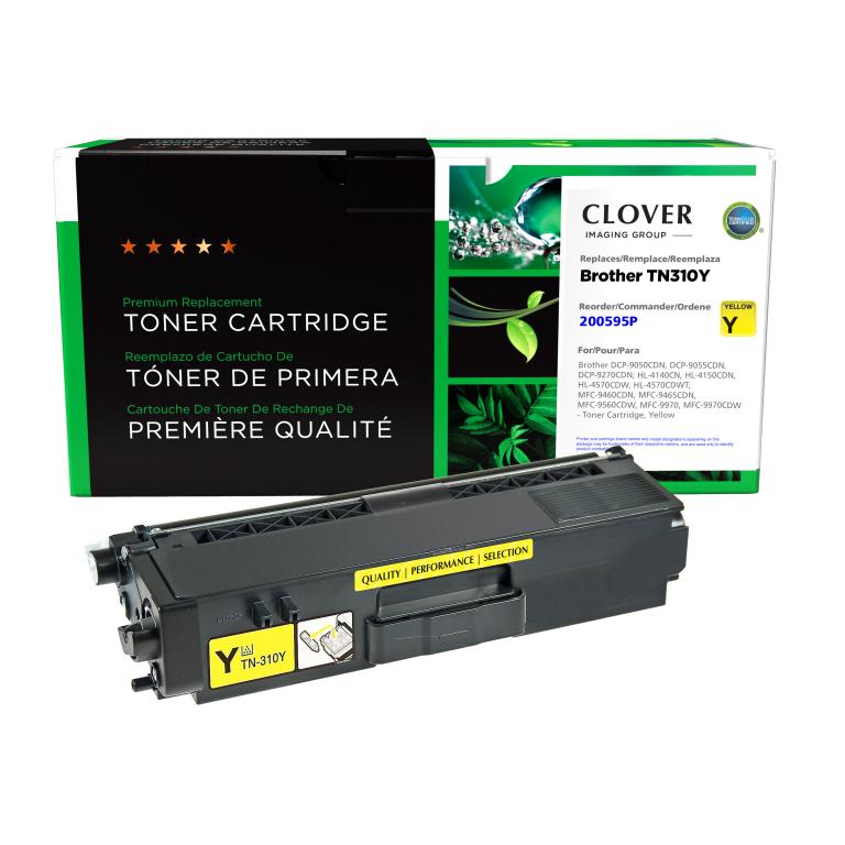 Yellow Toner Cartridge for Brother TN310