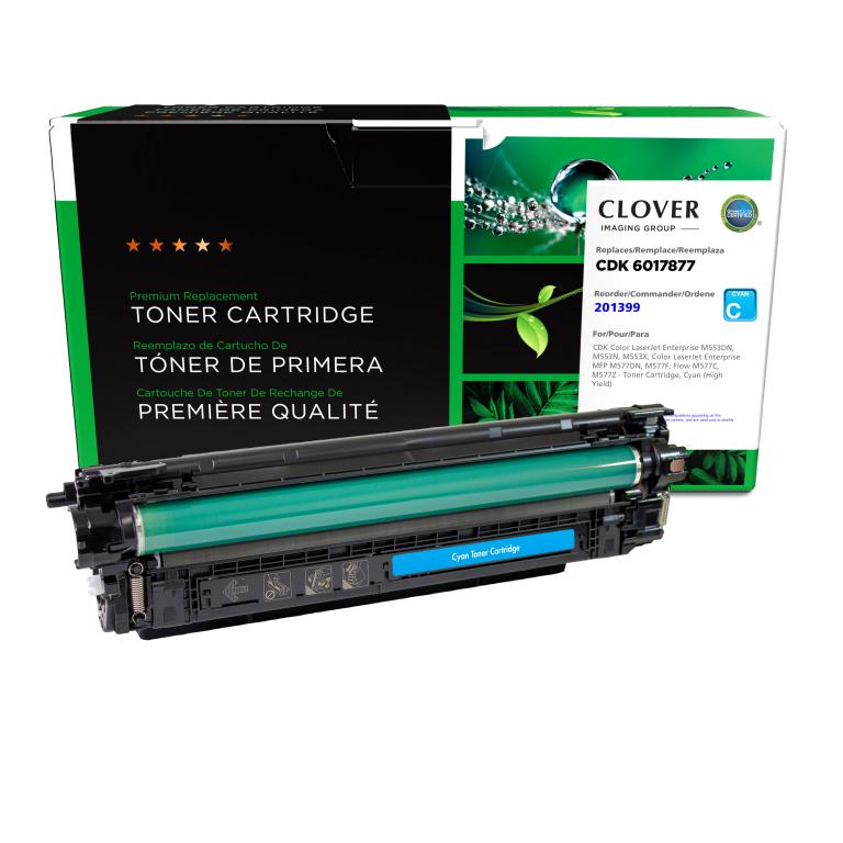 High Yield Cyan Toner Cartridge for CDK 6017877