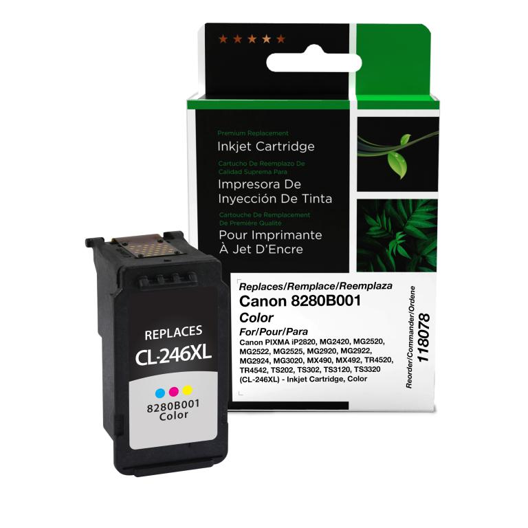 High Yield Color Ink Cartridge for Canon CL-246XL (8280B001)