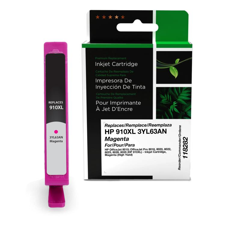 High Yield Magenta Ink Cartridge for HP 910XL (3YL63AN)