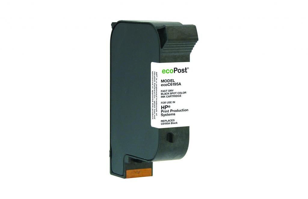 Postage Meter Fast Dry Black Ink Cartridge for HP C6195A