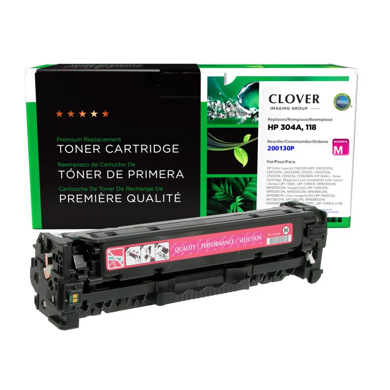 Magenta Toner Cartridge for HP 304A (CC533A)