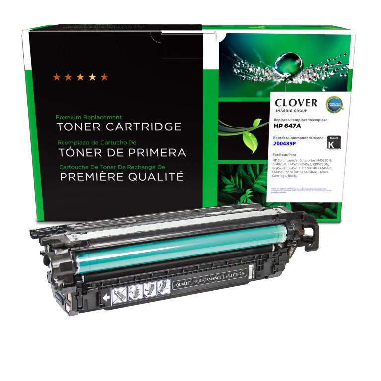 Black Toner Cartridge for HP 647A (CE260A)