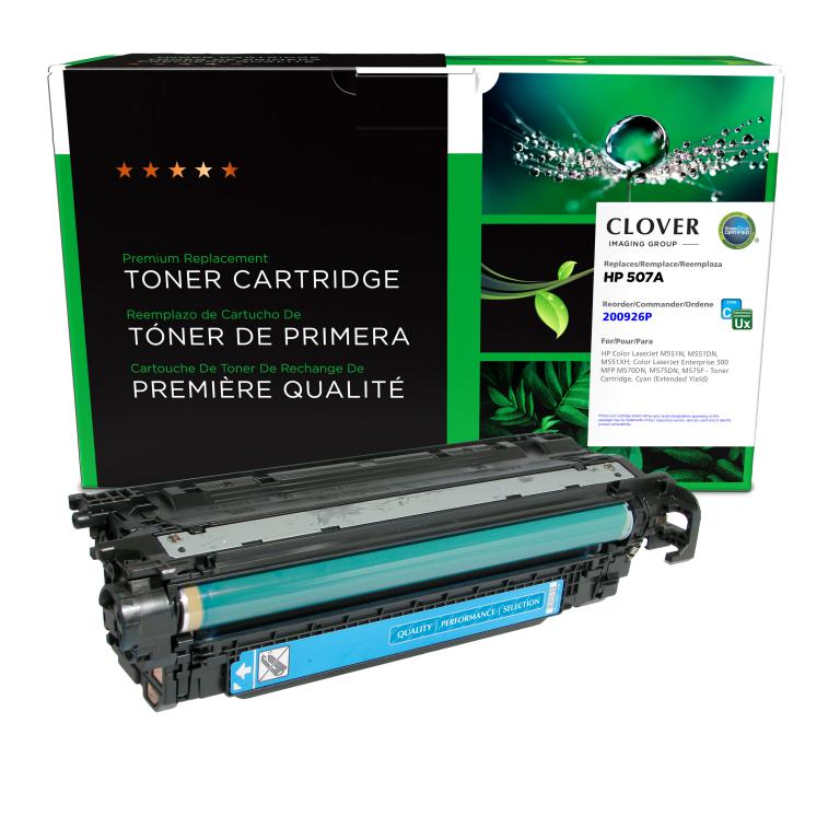 Extended Yield Cyan Toner Cartridge for HP CE401A