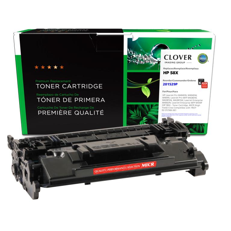 High Yield MICR Toner Cartridge for HP CF258X