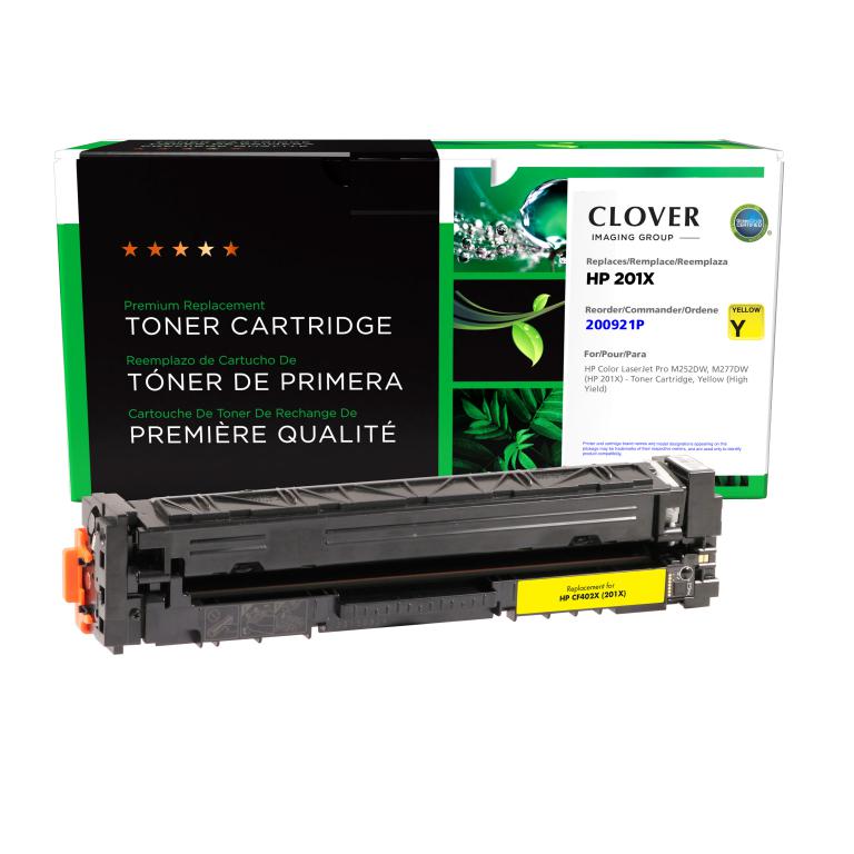 High Yield Yellow Toner Cartridge for HP 201X (CF402X)