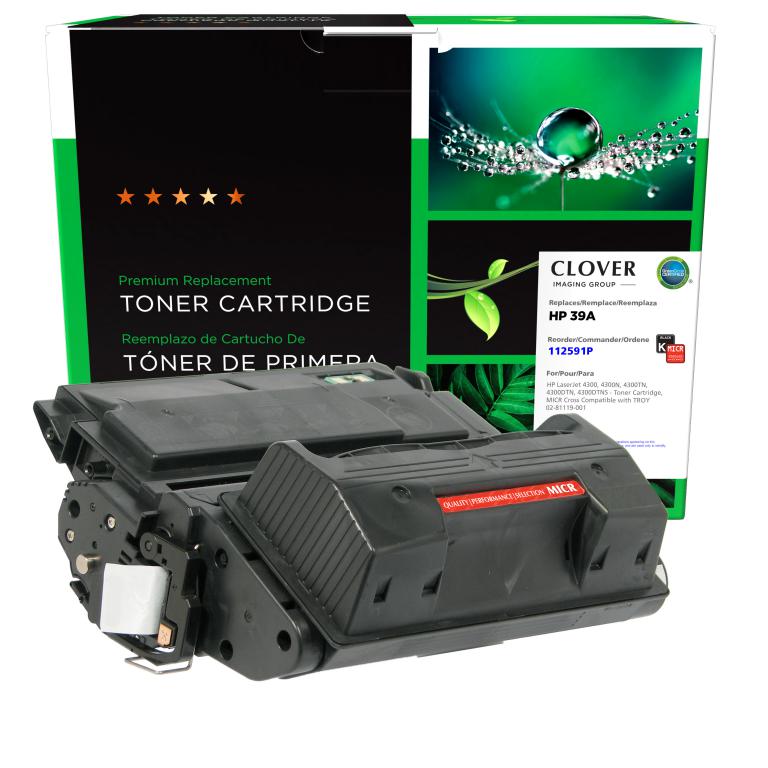 MICR Toner Cartridge for HP Q1339A, TROY 02-81119-001