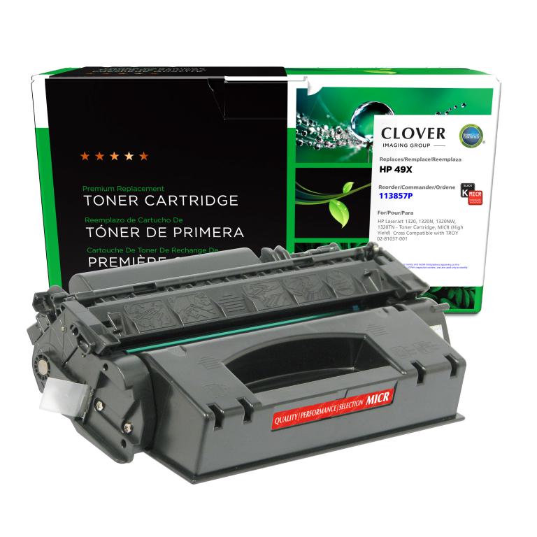 High Yield MICR Toner Cartridge for HP Q5949X, TROY 02-81037-001