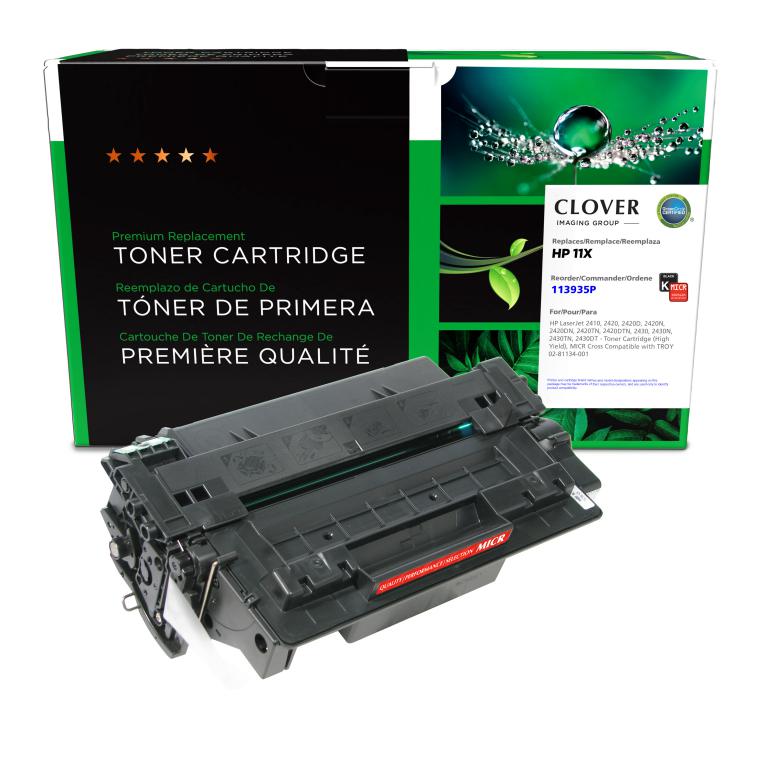 High Yield MICR Toner Cartridge for HP Q6511X, TROY 02-81134-001