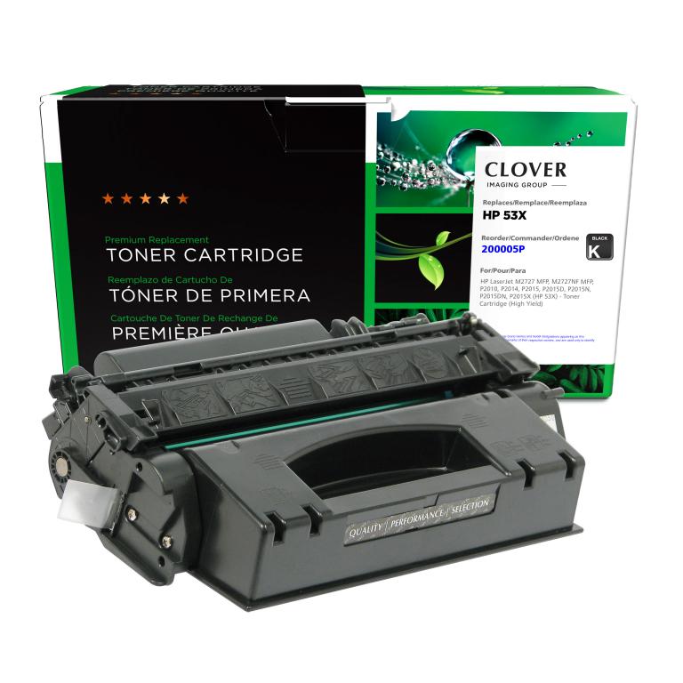 High Yield Toner Cartridge for HP 53X (Q7553X)