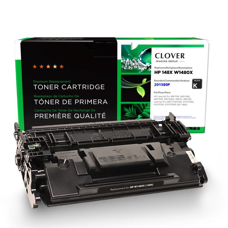 High Yield Toner Cartridge (New Chip) for HP 148X (W1480X)