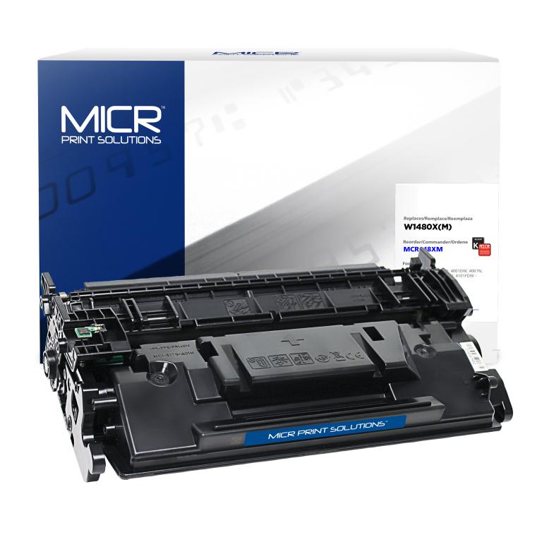 High Yield MICR Toner Cartridge for HP W1480X