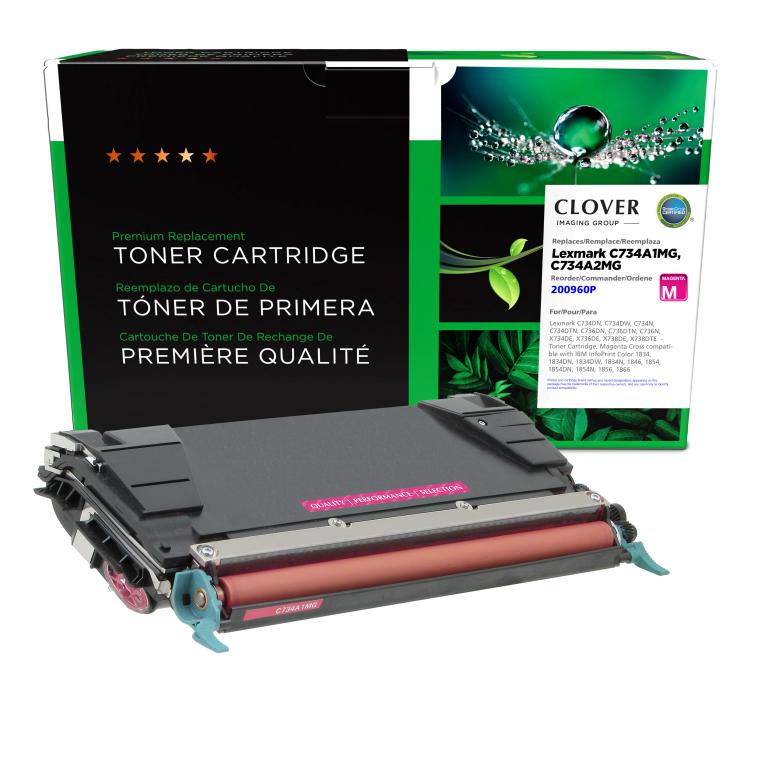 Magenta Toner Cartridge for Lexmark C734/C736/X734