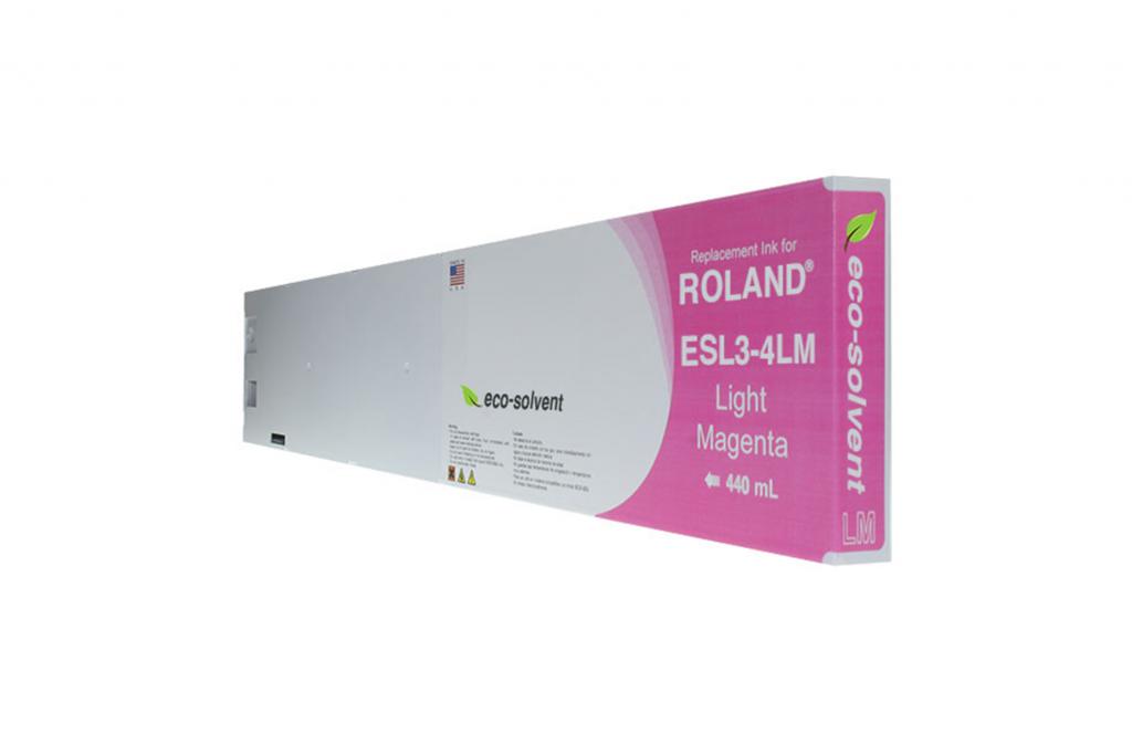 Light Magenta Wide Format Inkjet Cartridge for Roland ESL3-4LM