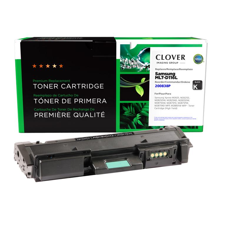 High Yield Toner Cartridge for Samsung MLT-D116L