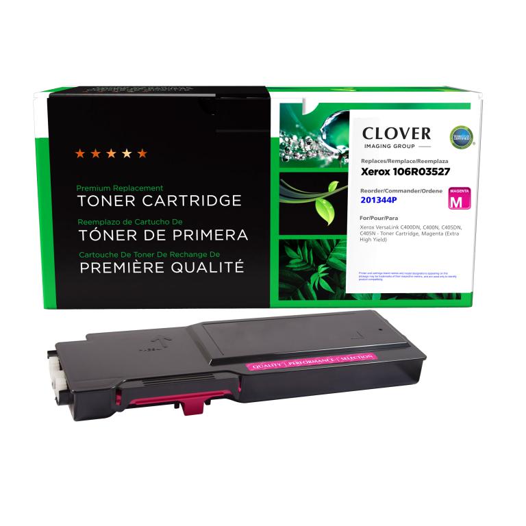 Extra High Yield Magenta Toner Cartridge for Xerox 106R03527