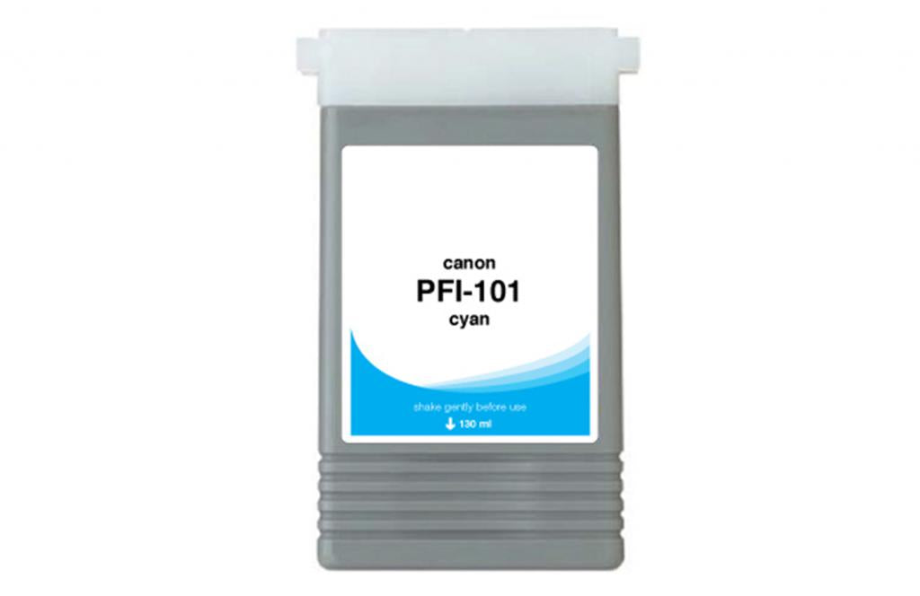 Cyan Wide Format Ink Cartridge for Canon PFI-101 (0884B001AA)