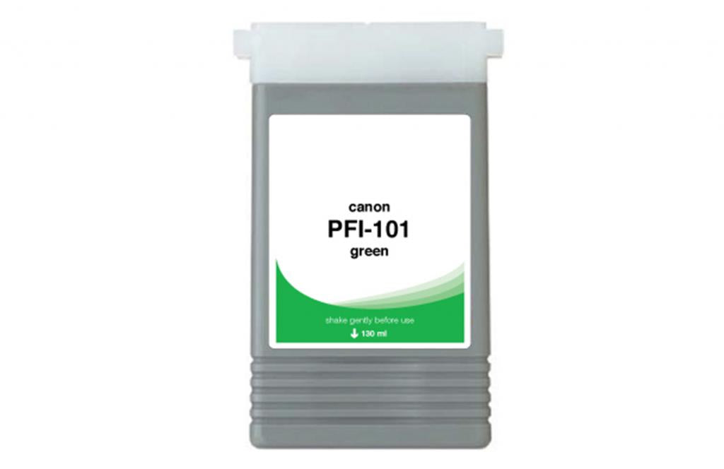 Green Wide Format Ink Cartridge for Canon PFI-101 (0890B001AA)