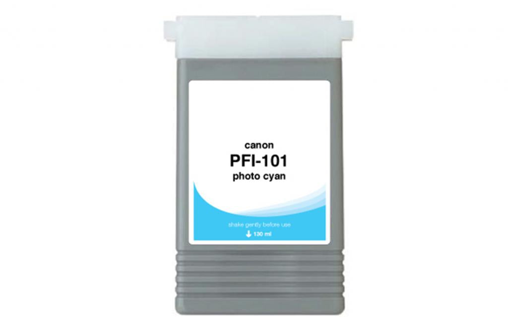 Photo Cyan Wide Format Ink Cartridge for Canon PFI-101 (0887B001AA)