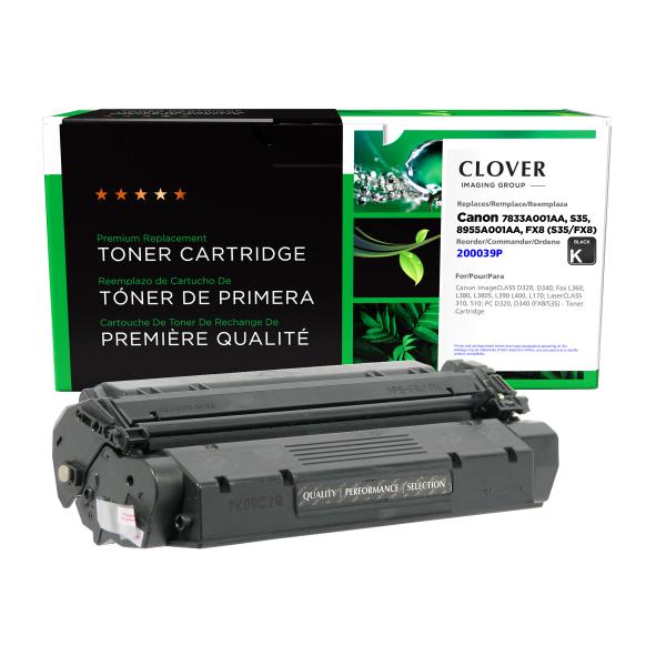 Toner Cartridge Store | Clover Imaging Remanufactured Universal Toner Cartridge for Canon S35/FX8 (7833A001AA/8955A001AA)