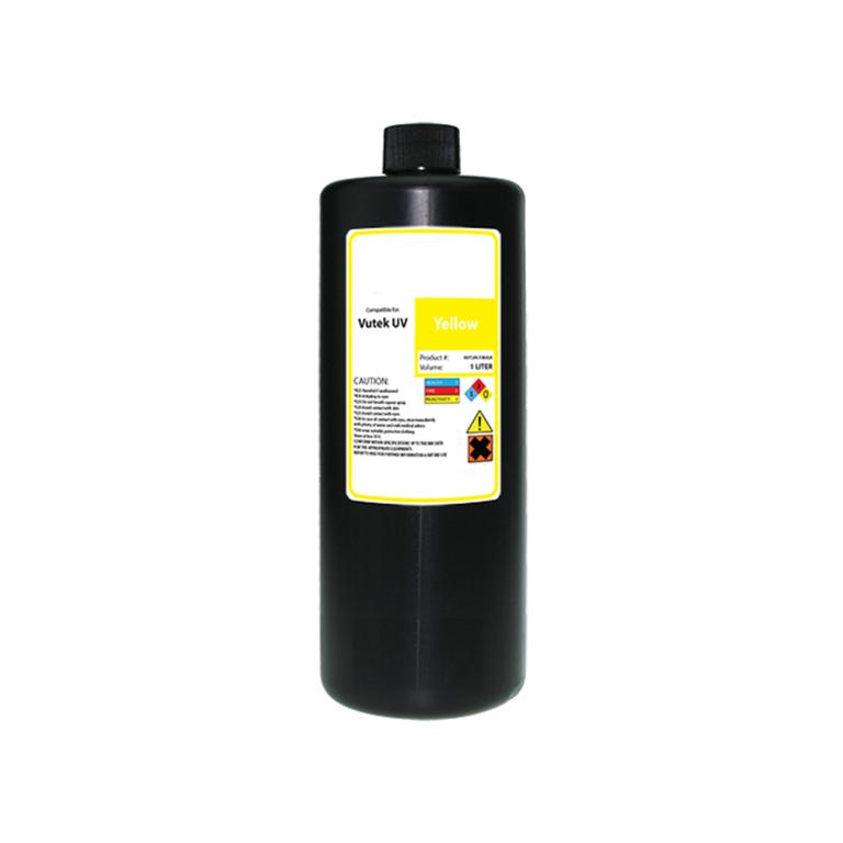 Yellow Wide Format Ink Bottle for efi Vutek 45130459