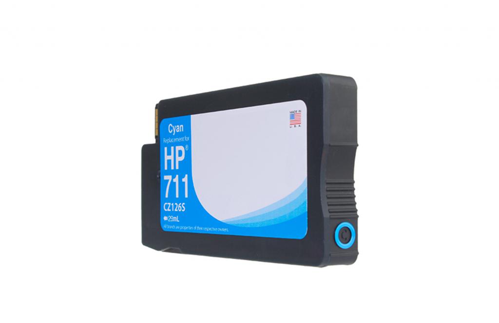 Cyan Wide Format Ink Cartridge for HP 711 (CZ130A)