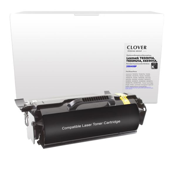 Toner Cartridge Store | Clover Imaging Remanufactured High Yield Toner Cartridge for Lexmark T650/T652/T654/T656/X652/X654/X656