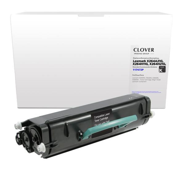 Toner Cartridge Store | Clover Imaging Remanufactured High Yield Toner Cartridge for Lexmark X264/X363/X364