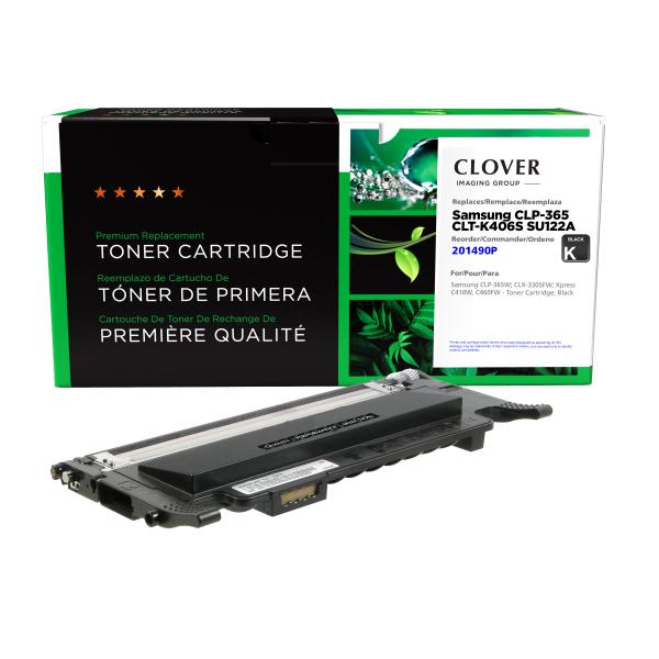 Toner Cartridge Store | Clover Imaging Remanufactured Black Toner Cartridge for Samsung CLT-K406S