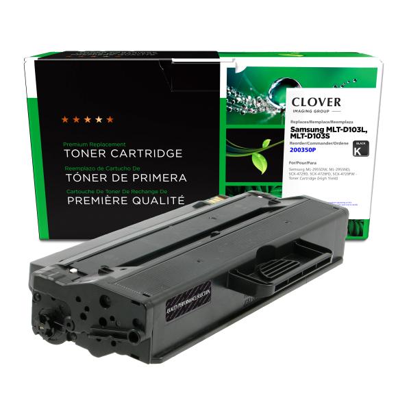 Toner Cartridge Store | Clover Imaging Remanufactured High Yield Toner Cartridge for Samsung MLT-D103L/MLT-D103S