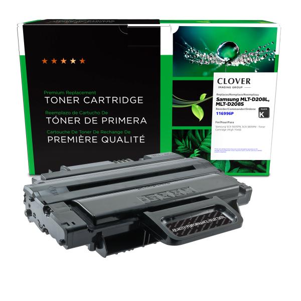 Toner Cartridge Store | Clover Imaging Remanufactured High Yield Toner Cartridge for Samsung MLT-D208L/MLT-D208S