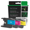 Clover Imaging Remanufactured Cyan, Magenta, Yellow Ink Cartridges for Brother LC71 3-Pack