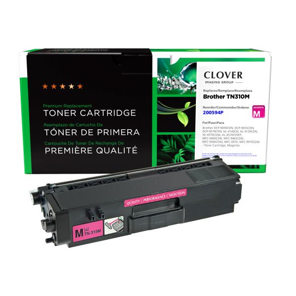 Clover Imaging Remanufactured Magenta Toner Cartridge for Brother TN310