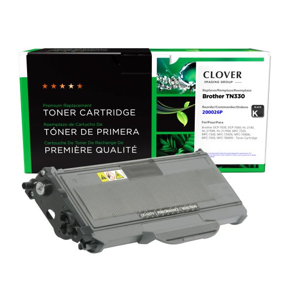 Clover Imaging Remanufactured Toner Cartridge for Brother TN330