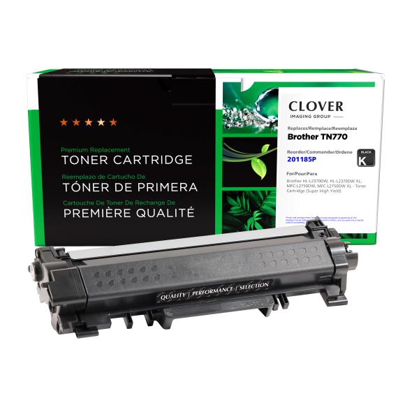 Clover Imaging Remanufactured Super High Yield Toner Cartridge for Brother TN770