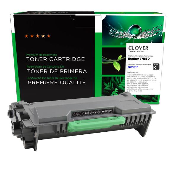 Clover Imaging Remanufactured High Yield Toner Cartridge for Brother TN850