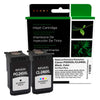 Clover Imaging Remanufactured High Yield Black, Color Ink Cartridges for Canon PG-245XL/CL-246XL 2-Pack