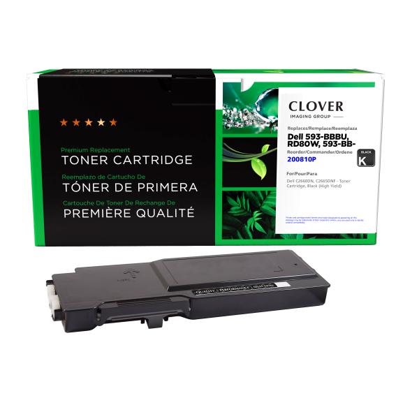 Toner Cartridge Store | Clover Imaging Remanufactured High Yield Black Toner Cartridge for Dell C2660