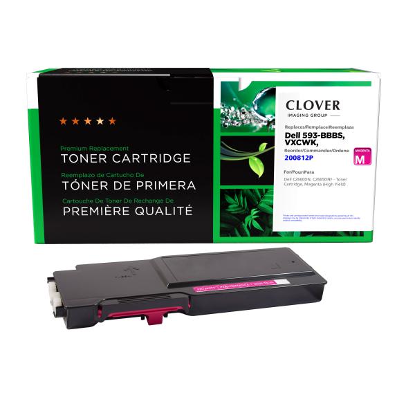 Clover Imaging Remanufactured High Yield Magenta Toner Cartridge for Dell C2660