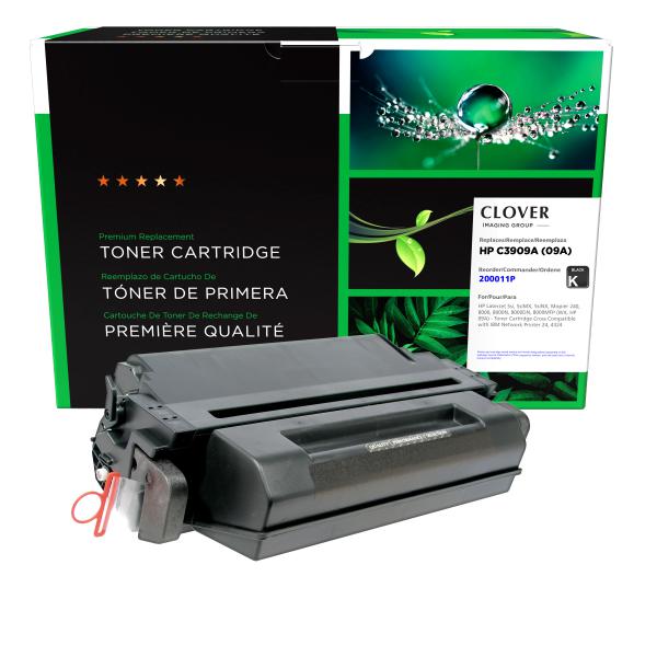 Clover Imaging Remanufactured Toner Cartridge for HP 09A (C3909A)