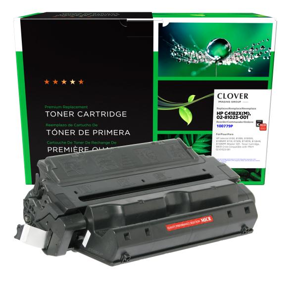 Clover Imaging Remanufactured MICR Toner Cartridge for HP C4182X, TROY 02-81023-001