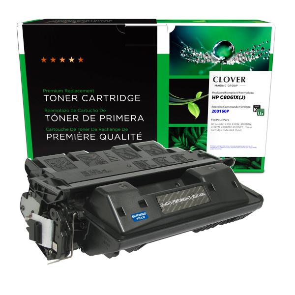 Clover Imaging Remanufactured Extended Yield Toner Cartridge for HP C8061X
