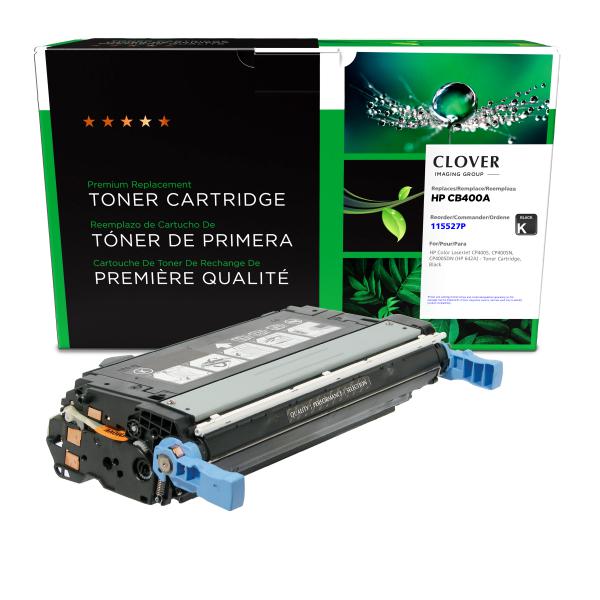 Clover Imaging Remanufactured Black Toner Cartridge for HP 642A (CB400A)