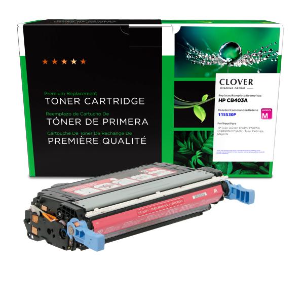 Toner Cartridge Store | Clover Imaging Remanufactured Magenta Toner Cartridge for HP 642A (CB403A)