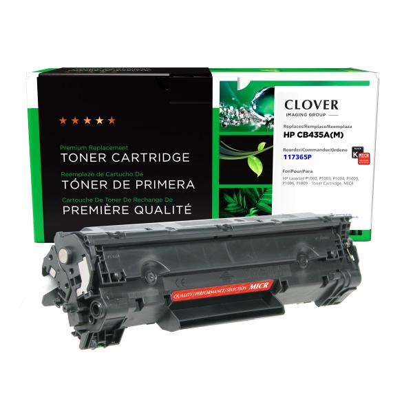 Clover Imaging Remanufactured MICR Toner Cartridge for HP CB435A