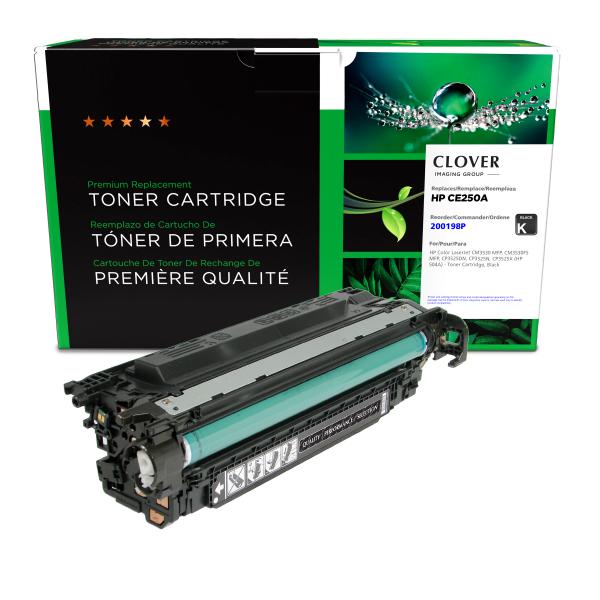 Clover Imaging Remanufactured Black Toner Cartridge for HP 504A (CE250A)