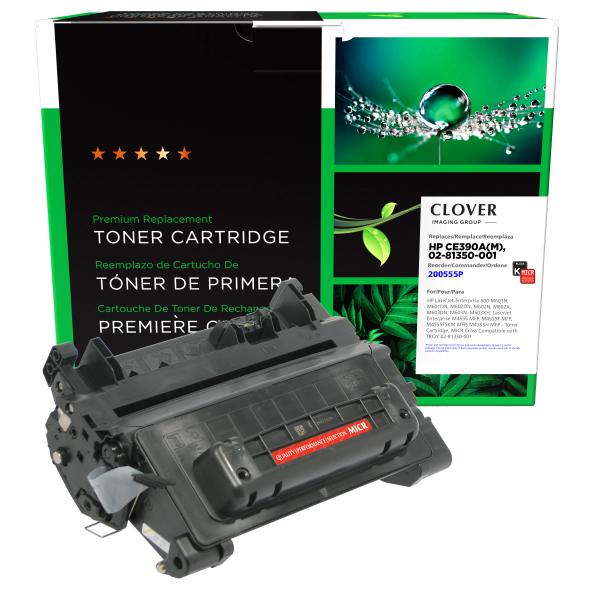 Clover Imaging Remanufactured MICR Toner Cartridge for HP CE390A, TROY 02-81350-001