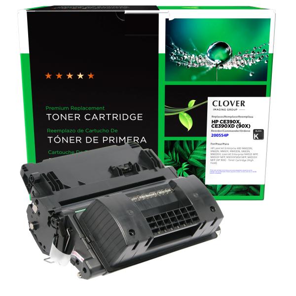 Clover Imaging Remanufactured High Yield Toner Cartridge for HP 90X (CE390X)