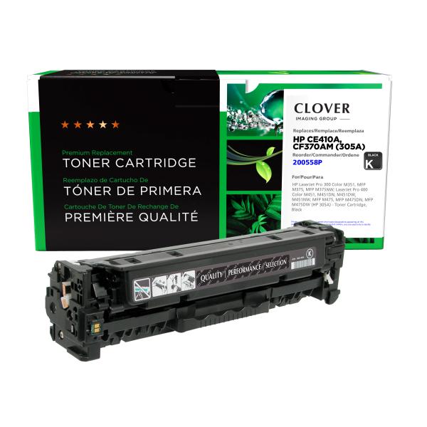 Clover Imaging Remanufactured Black Toner Cartridge for HP 305A (CE410A)