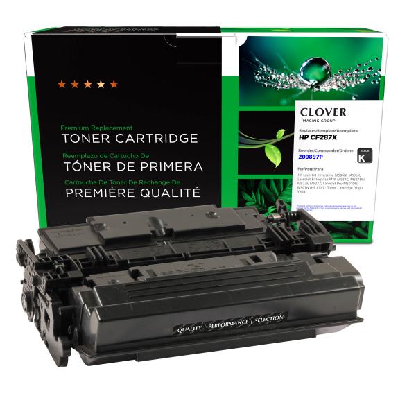 Toner Cartridge Store | Clover Imaging Remanufactured High Yield Toner Cartridge for HP 87X (CF287X)